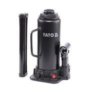 YATO YT-17004-Cric bouteille hydraulique 10 tonnes, Noir, 230 mm
