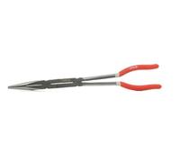 Yato Pince à bec long droit YT-20400 – 2 articulations, 340 mm, plate/ronde