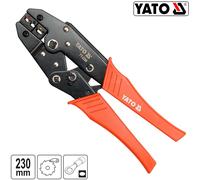 YATO YT-2296 Pince À Sertir À Cliquet Pour Connecteurs À Sertir Isolés
