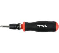 Yato YT-27940, tournevis multi-mains, tournevis pour vis à fente, outil professionnel, modèle lourd, design ergonomique