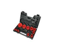 YATO YT-3381 Jeu de scies cloches universelles 19-76 mm, 15 pièces
