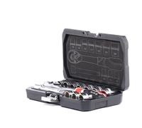 YATO Jeu de clés à douille cliquet YT-38671 12 pièces