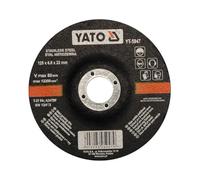 Yato YT-5947 Disque abrasif déprimé centre/métal et inox 125 x 6,8 x 22 mm