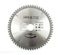 Yato YT-6091 aluminium pour scie circulaire 200 x 30 x 60 mm