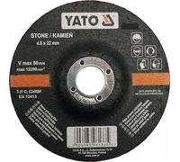 Yato YT-6132 - Pierre à meuler en centre coulé 115 x 6 x 22 mm