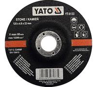 Yato YT-6133 - Pierre à meuler à centre pointu 125 x 6,8 x 22 mm