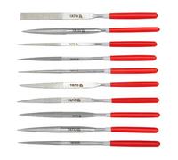 Yato YT-6151, Jeu de limes, Rouge, 233 g, 16 cm