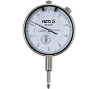 Yato YT-72450 Comparateur/Cadran de Cadran Comparateur analogique Argent, Noir, Blanc 1 cm mm
