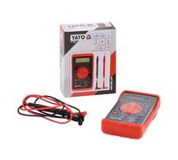YATO Multimètre numérique YT-73080 – buzzer, 9V, 126×70×24 mm, 140 g