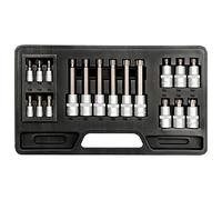 YATO YT-7751 - Jeu de 18 tubes Torx T10-T60 mm