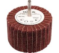 YATO YT-83398-Disque à lamelles avec des dimensions axe (en toile abrasive ailettes) 80 x 50 x 6