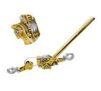 YATOINTO 2 tonnes - Extracteur à cliquet - Extracteur de câble robuste - Avec 2 crochets - Extracteur de câble - Extracteur de câble - Extracteur de treuil pour soulever les bâtiments et les garages