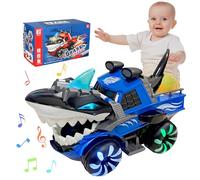 YATOSEEN Jouet Monster Truck Requin pour Enfants, Jouets Voiture Requin avec Lumière et Musique pour Garçons et Filles, Cadeau de Fête d'anniversaire
