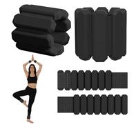 YATOSEEN Lot de 2 Poids Poignets, Poids Cheville, Réglables pour Entraînement à Domicile, Yoga, Course à Pied, Musculation, Exercices (1LB Chacun)