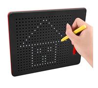 YATOSEEN Planche à Dessin Magnétique Tablette Magnétique Enfant Ardoise Magique avec Stylo pour Enfant Jouet Educatif, 21.5x17.5x1.5 cm (Petit, Noir)