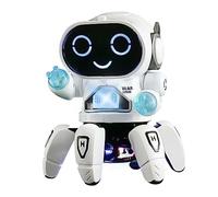 YATOSEEN Robot Compagnon pour Enfants - Projection de Lumière Colorée, Danse, Chante et Marche - Cadeau d'Anniversaire pour 4-12 Ans