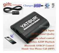 Yatour Audio Bluetooth Aux Pour Vw Gamma 4,Unité Principale,10 Broches,Appel Téléphonique Mains Libres,Voiture Régule 3 Joueurs