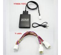 Yatour-Autoradio Usb Pour Toyota Lexus Scion 2003-2013,Avec Câble De Navigation Y,Adaptateur Sd,6 + 6 Broches,Avensis Cortrustty