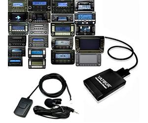 Yatour YTM06-VM12-BT Adaptateur USB AUX MP3 fente pour carte SD et systèm Bluetooth Mains libres pour VW Skoda Seat Audi