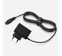 Yattoper Câble de charge 5,5 V pour Gardena Classic Cut Li compatible avec Gardena 9850, le chargeur noir (non compatible avec AkkuCut Li et Gardena 9853)