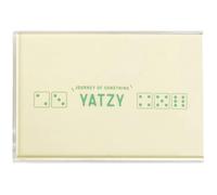 Yatzy Jeu de dés de luxe - Jeu classique pour famille et fête