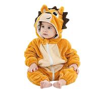 Yavion Combinaison Combinaison Combinaison Fausse Fourrure Capuche,Grenouillère Bébé Naissance Barboteuse Bebe Fille 6 Mois Pyjama Coton Bebe Fille Gilet Bebe Costume Garcon Bebe Veste 2-3 ans