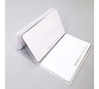 YAVIS 10pcs Carte RFID 125KHz Proximité ID Smart Card Tag 0.8 mm d'épaisseur TK4100 / EM4100 / EM4200 Lecture Seulemen Carte pour Système de Contrôle d'accès, Blanc