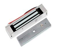 YAVIS Étanche Serrure électrique magnétique 180 kg 350LBS Serrure électromagnétique pour système de contrôle d'accès, verrouillage de porte magnétique DC 12V, sécurité extérieure et