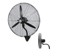 YAVYAV Ventilateur Mural Industriel, 3 Vitesses, 3 Pales, Oscillant Pour Garage, Atelier, Serre, Ferme, Atelier(55cm/22in)