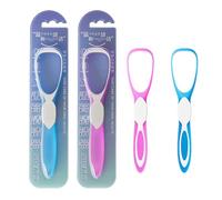 Yawdil Grattoir de Langue, nettoyant de revêtement de Langue, Soin Oral de Retrait d'odeur, Outil Oral de grattage de Silicone portatif Adulte