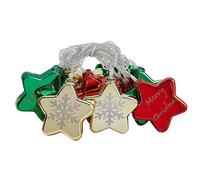 Yawdil Guirlande lumineuse LED en forme de boule de Noël pour décoration de maison, sapin de Noël, pendentif à suspendre