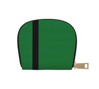 YaWea Petit sac à main en cuir imprimé drapeau du sultanat de Delhi pour cartes de crédit, porte-cartes, blanc, One Size