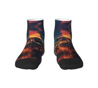 YaWea Taglia Unica Trousse à crayons avec imprimé drapeau de la Palestine, jolie pochette à crayons télescopique, porte-crayons portable, noir, taglia unica, Noir/blanc, Taglia Unica