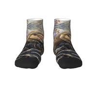 YaWea Trousse à crayons sur pied avec drapeau de la Floride - Grain de bois - Jolie trousse à crayons télescopique - Porte-stylo portable - Noir - Taille unique, Noir , Taille unique