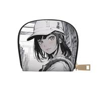 YaWea We Can Do It1 Petit sac à main en cuir imprimé pour cartes de crédit, porte-cartes, blanc, One Size