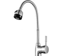 YAWEDA Cuisine en laiton Mélangeur 360 pivotant froid et chaud Robinet de cuisine simple trou eau du robinet de cuisine Robinet Torneira Cozinha