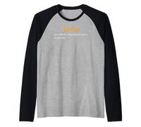 Yawn Definition Humour Sarcastique introverti collègue drôle Manche Raglan