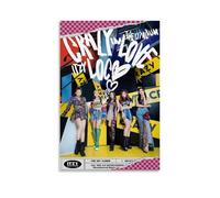 YAWRGJWRG ITZY CRAZY IN LOVE Poster décoratif sur toile esthétique - Décoration murale moderne pour salon, chambre à coucher, chambre à coucher - 30 x 45 cm - Style 4