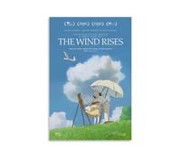 YAWRGJWRG Poster de The Wind Rises (1) - Toile décorative et esthétique - Décoration murale moderne pour salon, chambre à coucher, chambre à coucher - Style musical - 60 x 90 cm - Sans cadre