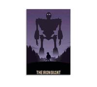 YAWRGJWRG Poster The Iron Giant (6) - Impression sur toile - Décoration murale moderne - Pour salon, chambre à coucher - Style musical - 60 x 90 cm - Sans cadre