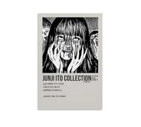 YAWRGJWRG Tomie Junji Ito Collection Poster décoratif sur toile esthétique - Décoration murale moderne pour salon, chambre à coucher - Style 15 - 30 x 45 cm