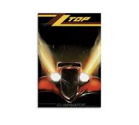 YAWRGJWRG ZZ Top Eliminator - Affiches décoratives sur toile - Impression sur toile - Décoration murale moderne pour salon, chambre à coucher, chambre à coucher - 30 x 45 cm - Style sans cadre