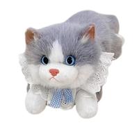 YAWSXUUK Animaux en Peluche,Douce à Câliner | Jouets en Peluche de Chat et s,pour Les Fêtes, Les Voyages, La Voiture, Le Canapé, L'Appartement, Les Anniversaires, Halloween