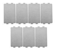 YAWYO Lot de 7 Caches de Guide d'Ondes Universels pour Micro-Ondes, Plaques en Mica, Pièces de Rechange pour Sèche-Cheveux, Grille-Pain et Radiateurs (116 × 64 × 0,3 mm)