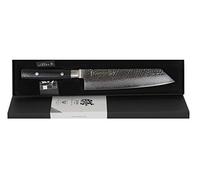 Yaxell Couteau de chef Kiritsuke ZEN Art. 35534 - Lame damassée 20 cm - Manche Mikarta
