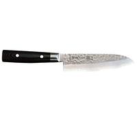 Yaxell Zen Couteau japonais Santoku avec 37 couches d'acier 125 mm