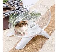 YAXIDAEVER Roue d'exercice en Plastique pour Petits Animaux,Roue d'exercice pour Hamster,18CM,Disque de Course antidérapant Silencieux pour Hamsters, hérissons