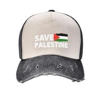 Yaxinduobao Palestine Casquette de baseball Golf Dad Chapeau réglable Original Classique Faible Profil Coton Chapeau Hommes Femmes, Sauver la Palestine 9, taille unique