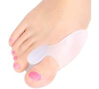 yaxinshi Protecteur d'oignons, 4 paquets Coussinets correcteurs d'oignons avec séparateur pour gros orteil, protection en gel pour le soulagement des douleurs aux pieds, callosités, cors