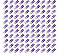 Yaxiny Lot de 100 clés USB 2.0 de 64 Go - Violet